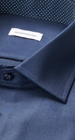 Regular Chemise d'affaires Uni in Bleu Foncé |  Seidensticker Onlineshop
