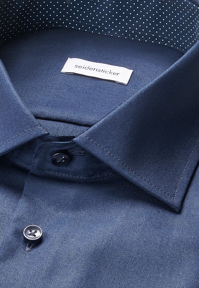 Regular Business Hemd Uni in Dunkelblau |  Seidensticker Onlineshop
