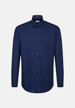 Regular Business Hemd Uni in Dunkelblau |  Seidensticker Onlineshop