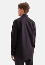 Regular Business shirt Uni in Black |  Seidensticker Onlineshop