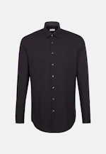 Regular Business shirt Uni in Black |  Seidensticker Onlineshop