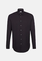 Regular Business shirt Uni in Black |  Seidensticker Onlineshop
