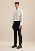 Non-iron Poplin Business Shirt in Regular with Kent-Collar in White |  Seidensticker Onlineshop