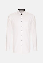 Non-iron Poplin Business Shirt in Regular with Kent-Collar in White |  Seidensticker Onlineshop