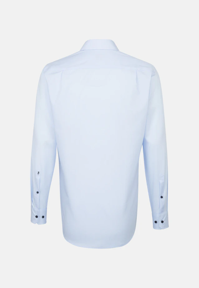 Regular Business shirt Uni in Medium blue |  Seidensticker Onlineshop