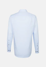 Regular Business shirt Uni in Medium blue |  Seidensticker Onlineshop