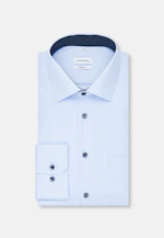 Regular Business shirt Uni in Medium blue |  Seidensticker Onlineshop