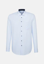Regular Business shirt Uni in Medium blue |  Seidensticker Onlineshop