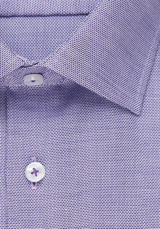 Non-iron Structure Business Shirt in Shaped with Kent-Collar in Purple |  Seidensticker Onlineshop