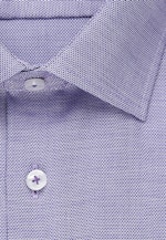 Shaped Business Shirt Uni in Purple |  Seidensticker Onlineshop