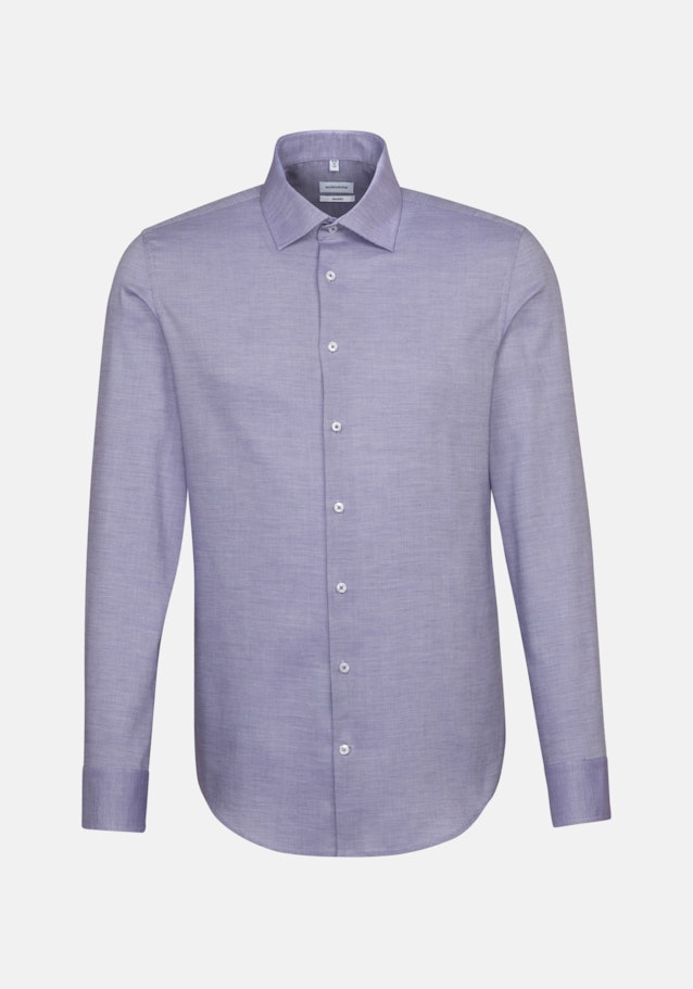 Non-iron Structure Business Shirt in Shaped with Kent-Collar in Purple |  Seidensticker Onlineshop