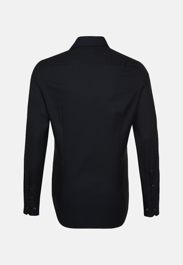 Shaped Business Hemd Uni in Dunkelblau |  Seidensticker Onlineshop