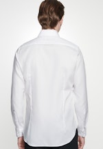 Shaped Business Hemd Uni in Weiß |  Seidensticker Onlineshop