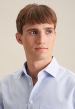 Shaped Business Hemd Karo in Hellblau |  Seidensticker Onlineshop