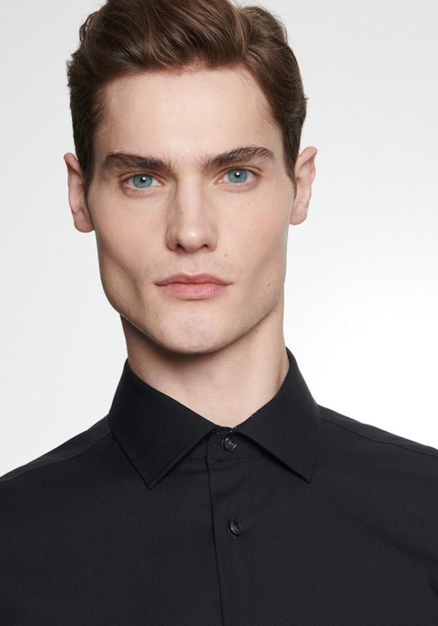 X-Slim , Business Hemd Uni in Noir | Seidensticker Onlineshop