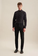 X-Slim Business shirt Uni in Black |  Seidensticker Onlineshop
