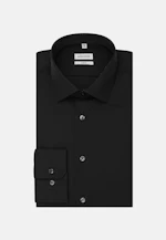 X-Slim Business shirt Uni in Black |  Seidensticker Onlineshop