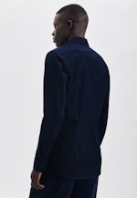 Non-iron Poplin Business Shirt in X-Slim with Kent-Collar in Dark Blue |  Seidensticker Onlineshop