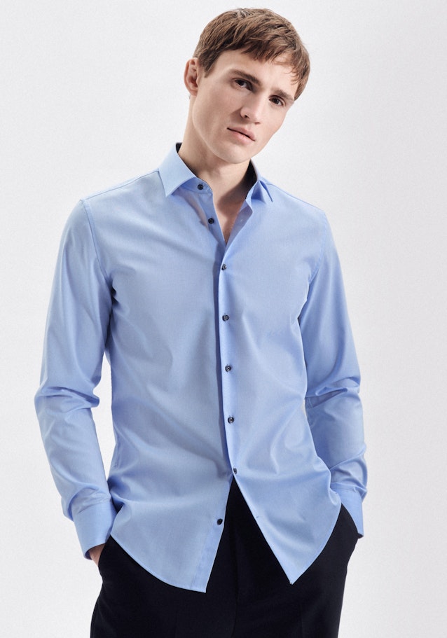 X-Slim Business Hemd Uni in Hellblau | Seidensticker Onlineshop