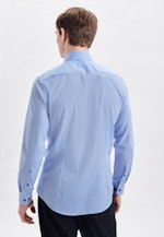 Non-iron Poplin Business Shirt in X-Slim with Kent-Collar in Light Blue |  Seidensticker Onlineshop