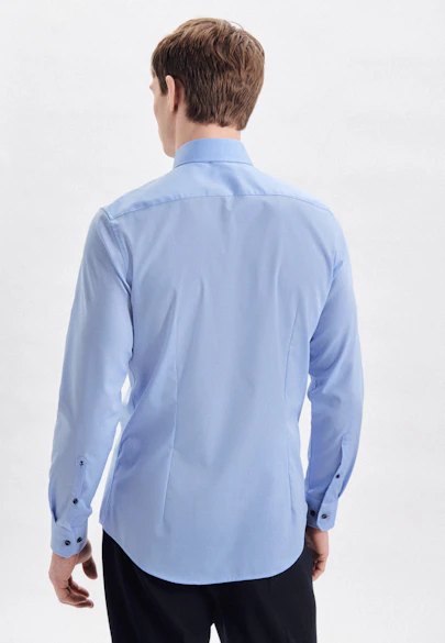 X-Slim Business Hemd Uni in Hellblau |  Seidensticker Onlineshop