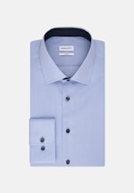 Chemise Business X-Slim Popeline Col Kent in Bleu Clair |  Seidensticker Onlineshop