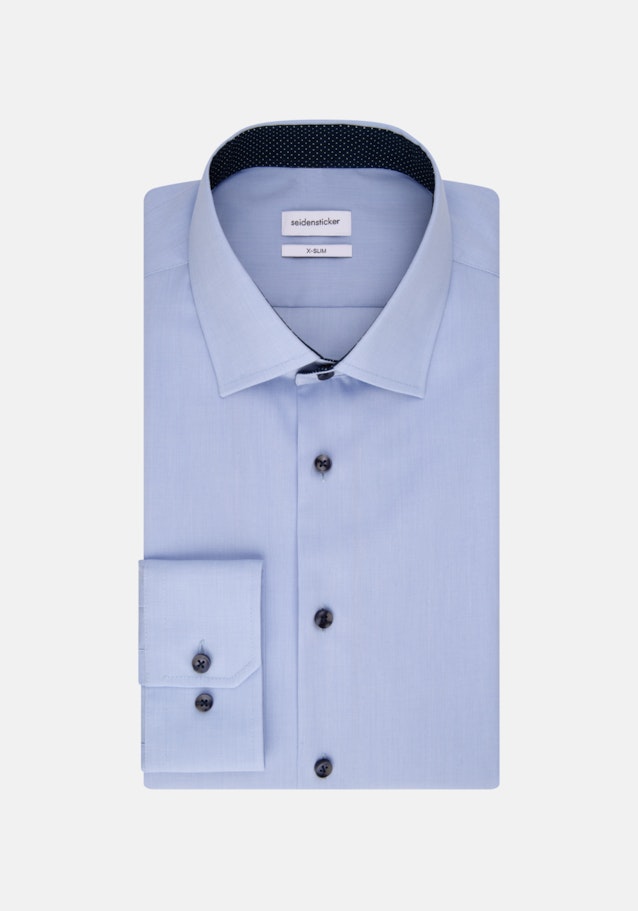 X-Slim Business Hemd Uni in Hellblau | Seidensticker Onlineshop