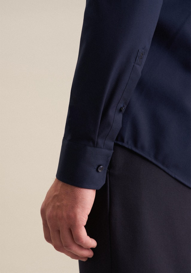 Slim Chemise d'affaires Uni in Bleu Foncé | Seidensticker Onlineshop