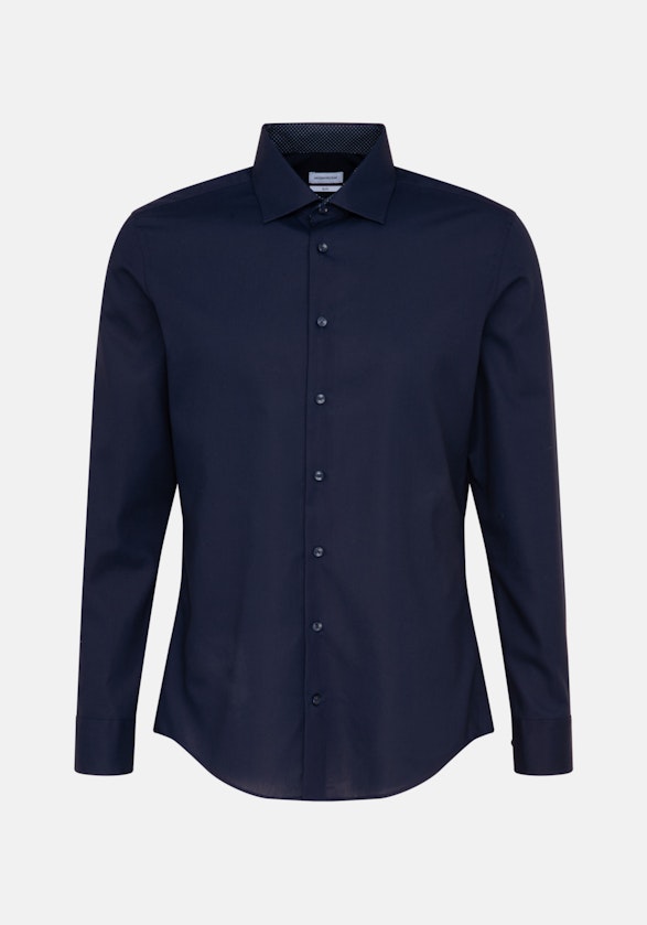Slim Chemise d'affaires Uni in Bleu Foncé | Seidensticker Onlineshop