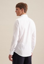 Slim Business shirt Uni in White |  Seidensticker Onlineshop