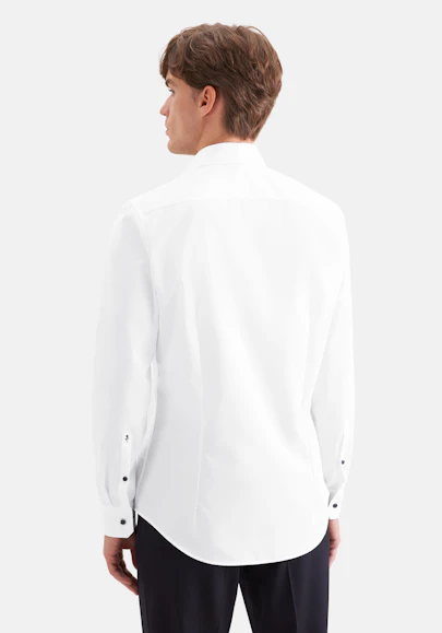 Slim Business shirt Uni in White | Seidensticker Onlineshop