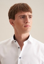 Slim Business shirt Uni in White |  Seidensticker Onlineshop