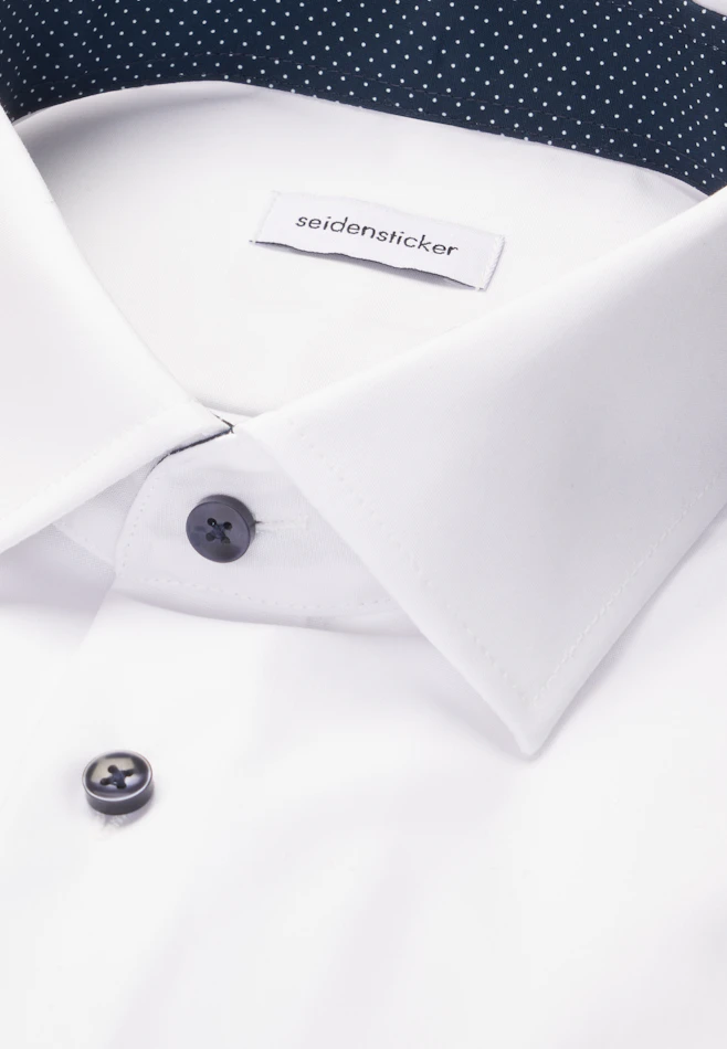 Slim Chemise d'affaires Uni dans Blanc | Boutique en ligne Seidensticker