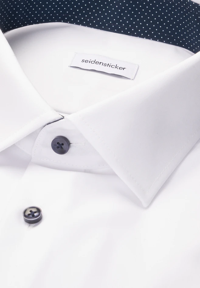 Slim Business Hemd Uni in Weiß | Seidensticker Onlineshop