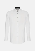 Slim Business Hemd Uni in Weiß |  Seidensticker Onlineshop
