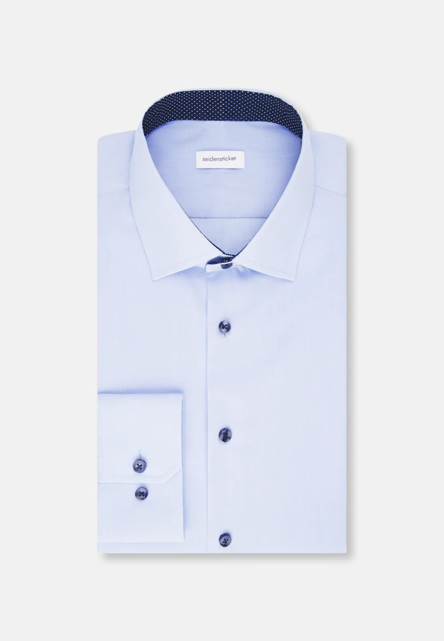 Slim Business Hemd Uni in Hellblau |  Seidensticker Onlineshop