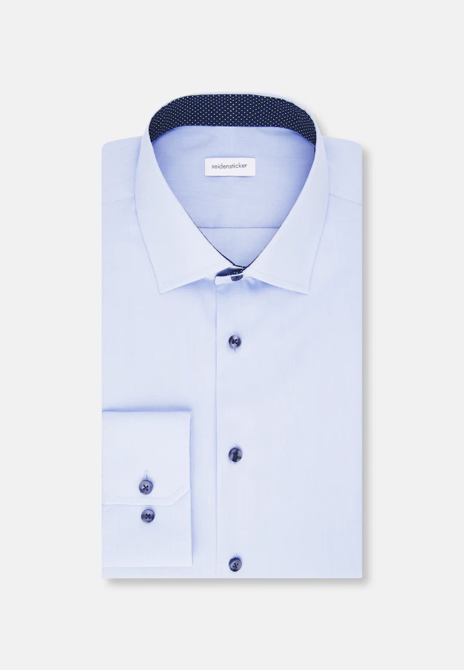Slim Business shirt Uni in Light Blue | Seidensticker online shop