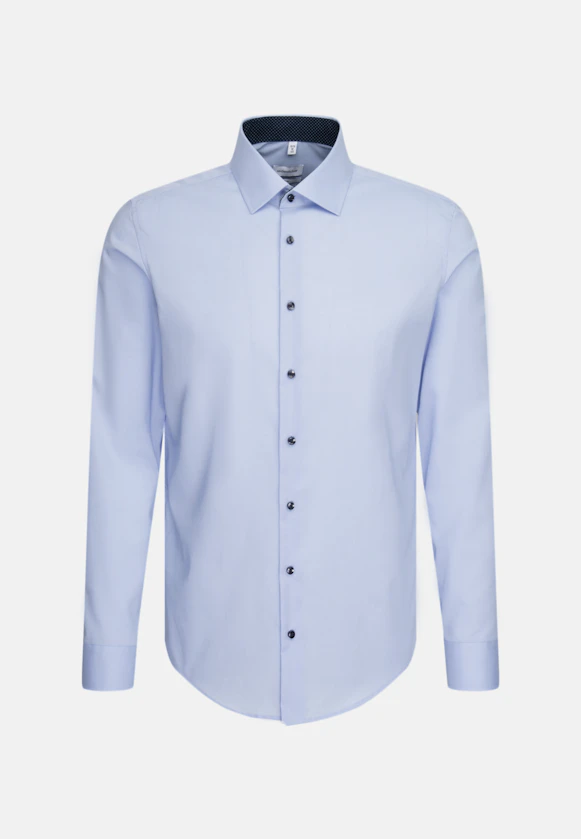 Slim Chemise d'affaires Uni in Bleu Clair |  Seidensticker Onlineshop