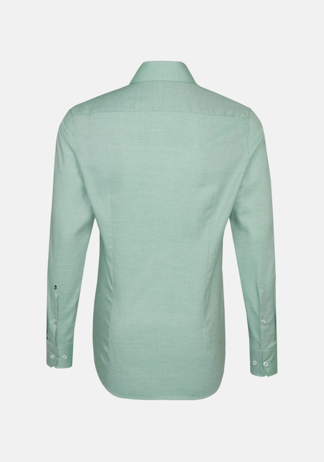 Slim Business Hemd Uni in Grün | Seidensticker Onlineshop