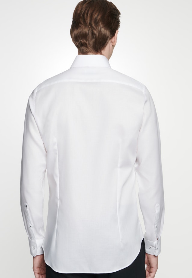 Slim Business Hemd Uni in Weiß |  Seidensticker Onlineshop