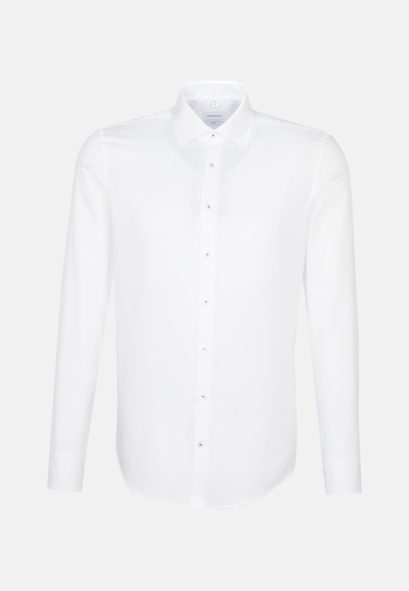 Slim Business Hemd Uni in Weiß |  Seidensticker Onlineshop