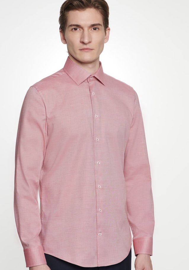 Slim Business Hemd Uni in Rot | Seidensticker Onlineshop