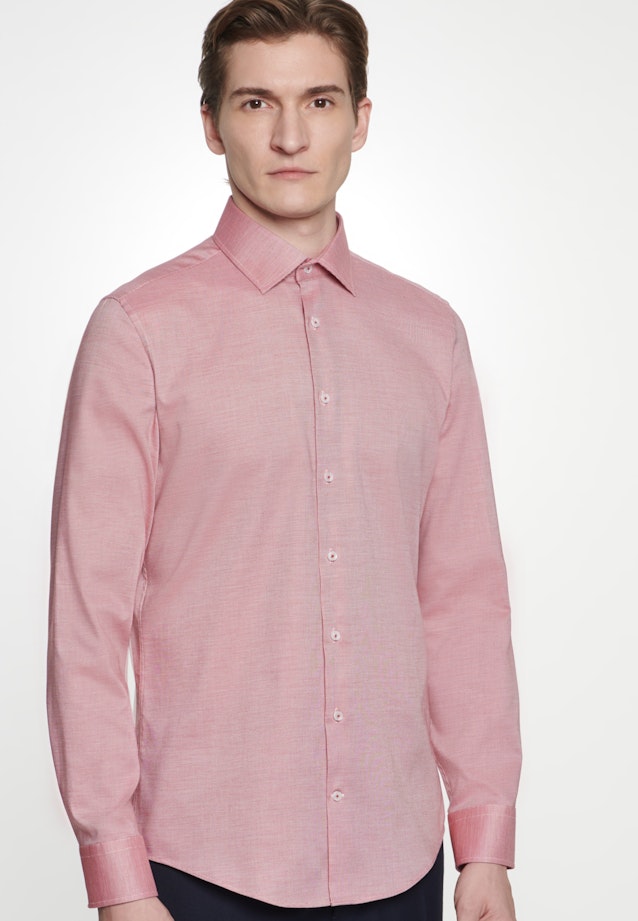 Slim Business Hemd Uni in Rot |  Seidensticker Onlineshop