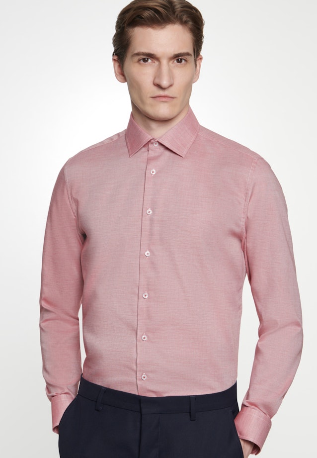 Slim Business Hemd Uni in Rot |  Seidensticker Onlineshop