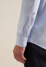 Regular Business shirt Check in Light Blue |  Seidensticker Onlineshop