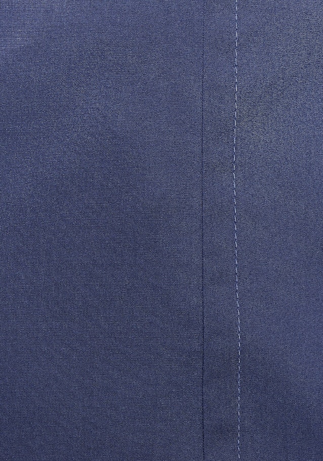 Long sleeve Poplin Shirt Blouse in Dark blue |  Seidensticker Onlineshop