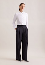 Hemdbluse mit Stretchanteil slim fit in Weiß |  Seidensticker Onlineshop