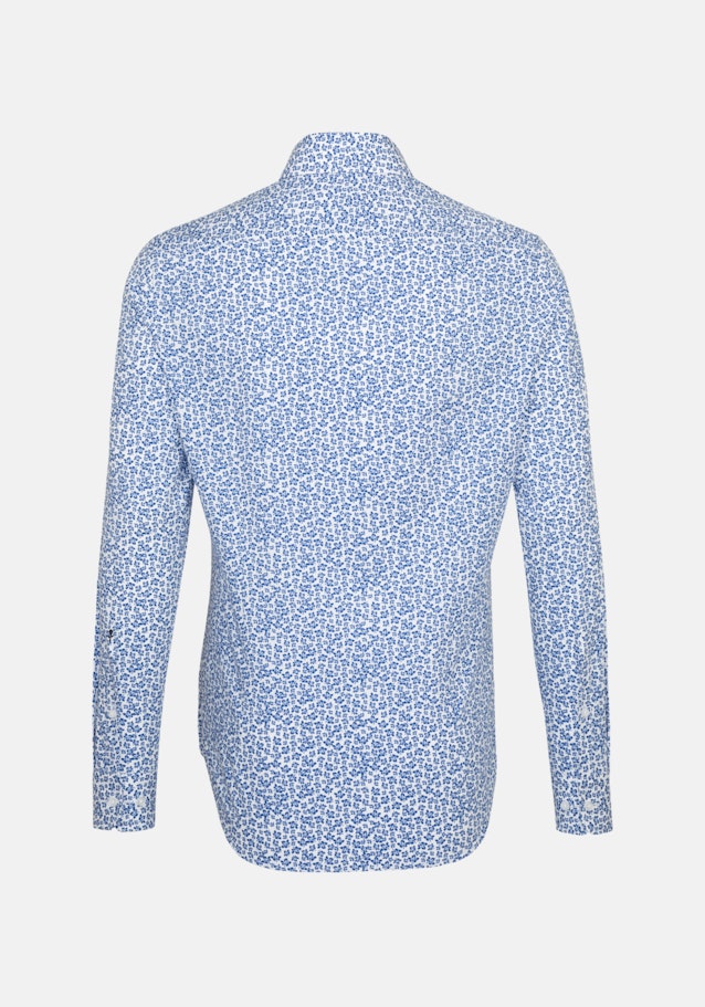 Business Shirt in X-Slim with Kent-Collar in Medium Blue |  Seidensticker Onlineshop