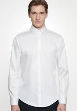 Shaped Business Shirt Uni in White |  Seidensticker Onlineshop