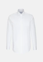 Shaped Business Shirt Uni in White |  Seidensticker Onlineshop